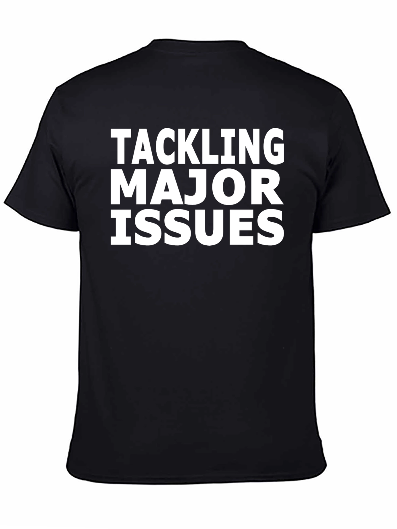 Tackling Major Issues Graphic Tee