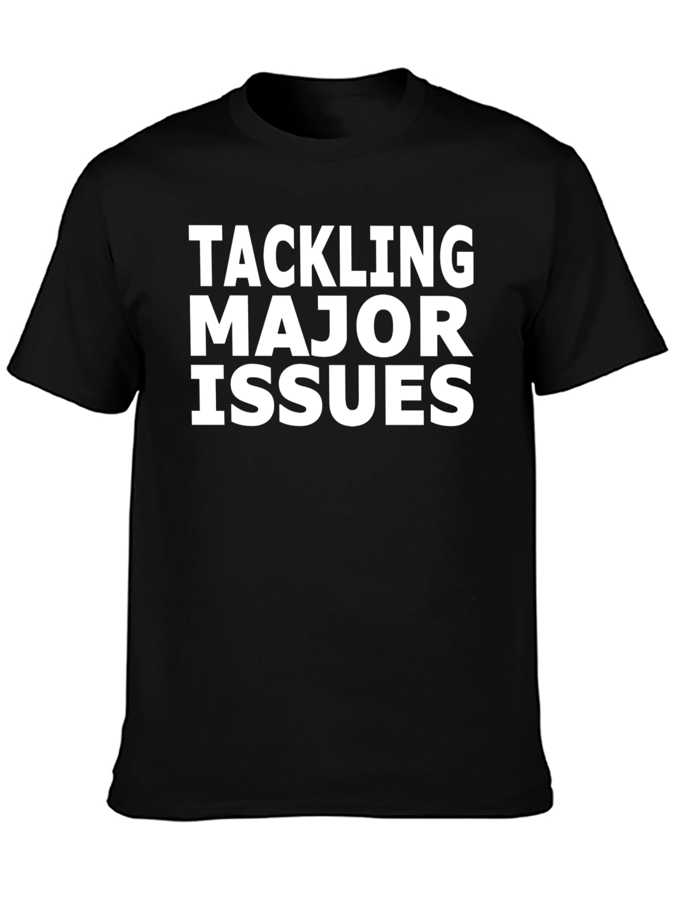 Tackling Major Issues Graphic Tee