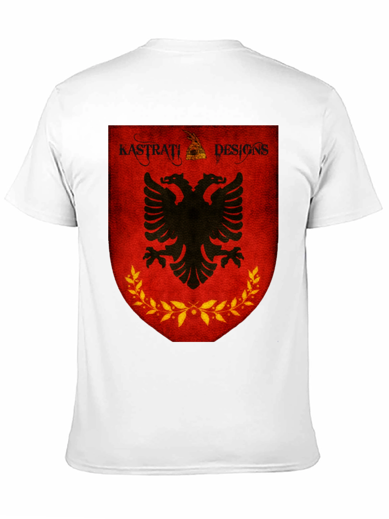 Albanian Eagle Shield Graphic T-Shirt - Kastrati Designs
