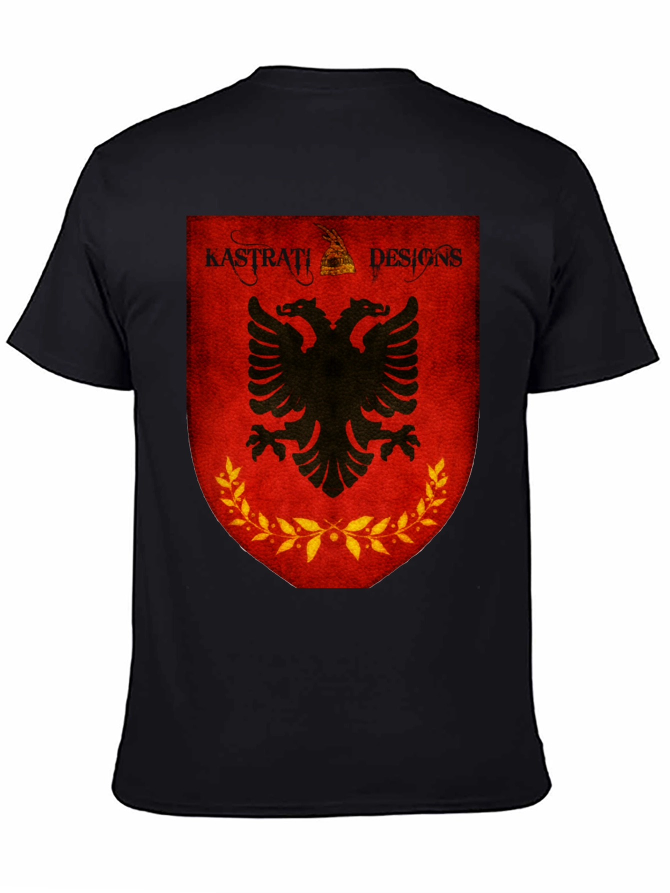 Albanian Eagle Shield Graphic T-Shirt - Kastrati Designs