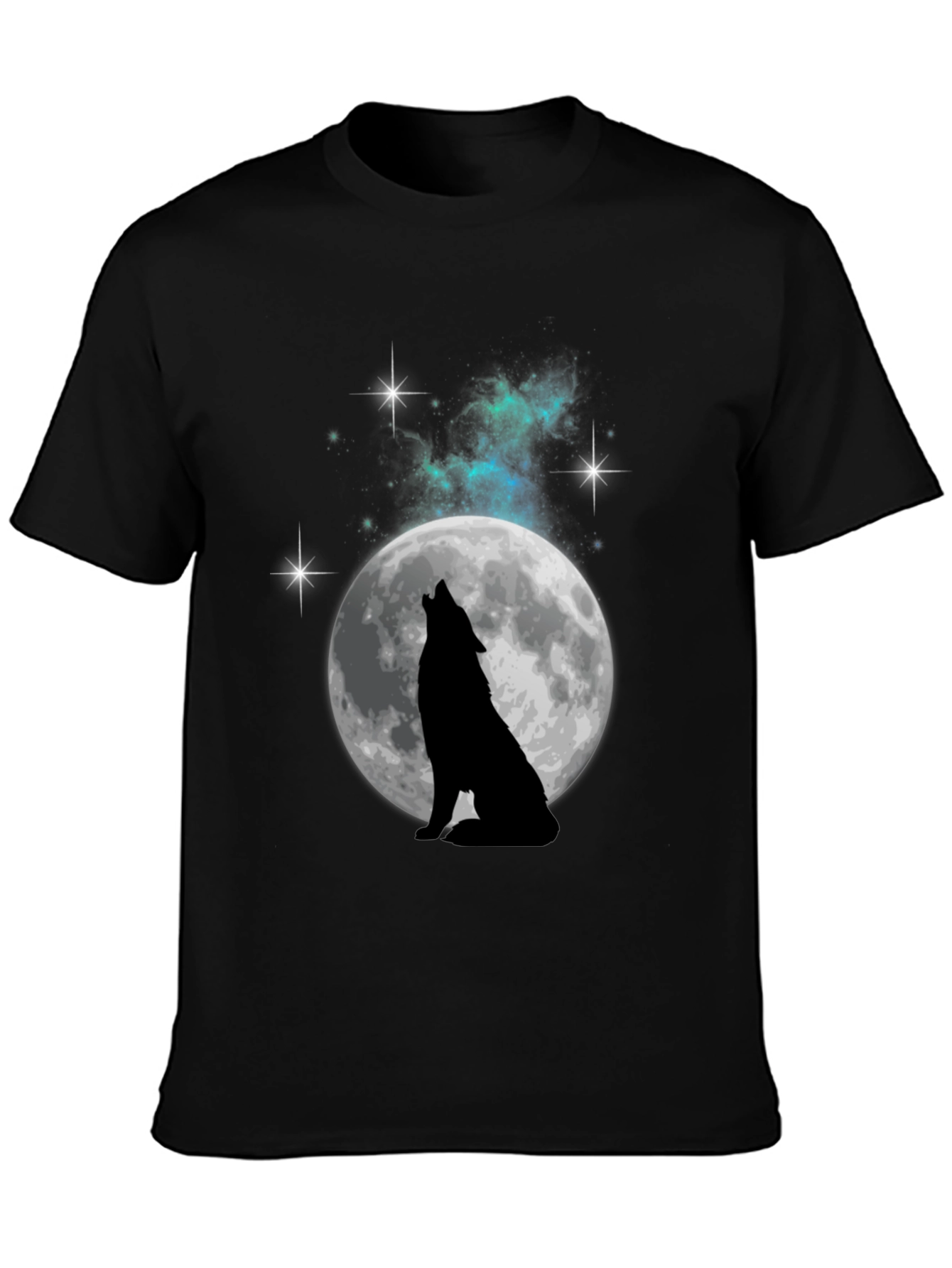 Wolf Moon Graphic T-Shirt