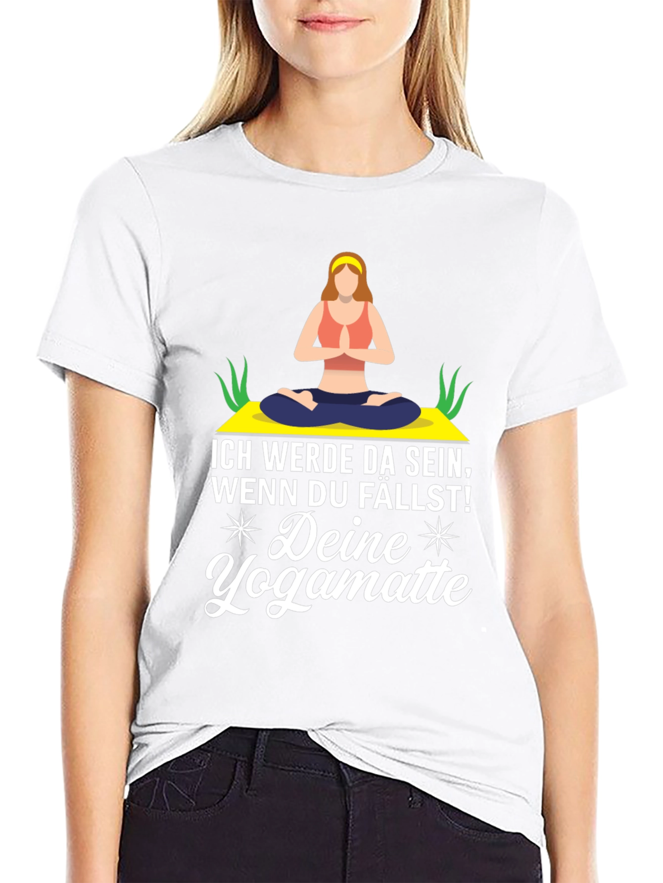 Yoga Mat Tee - Funny Meditation Gift Shirt