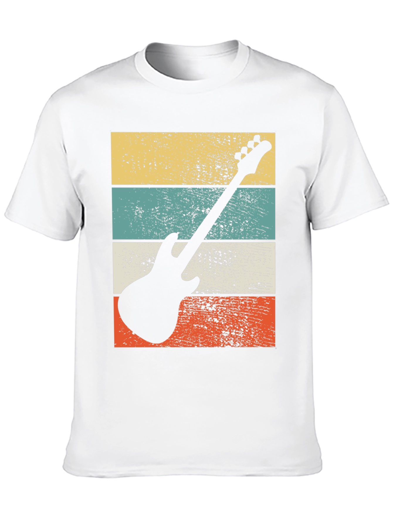 Retro Guitar Graphic Tee