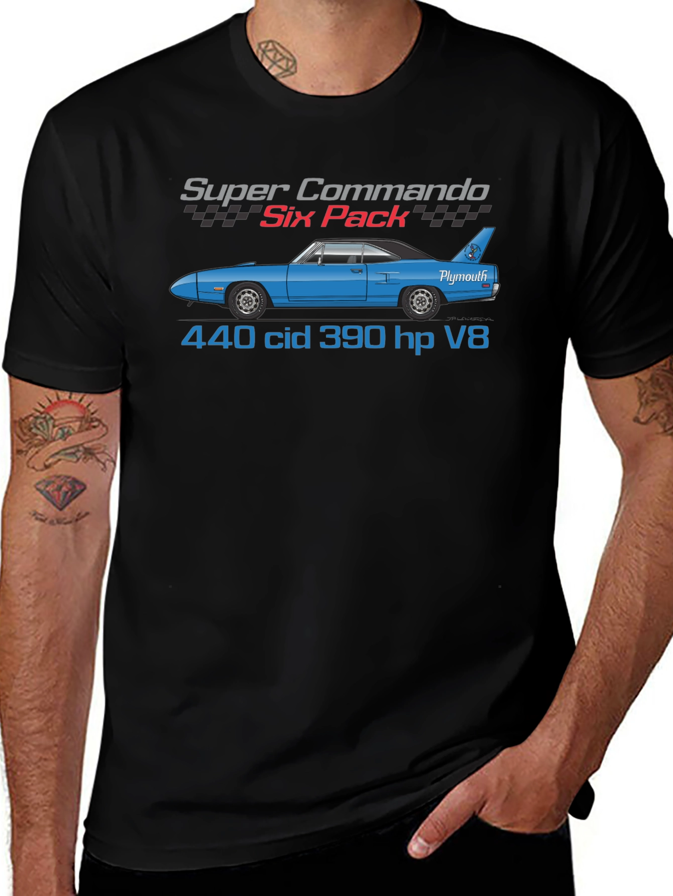 Super Commando Six Pack T-Shirt