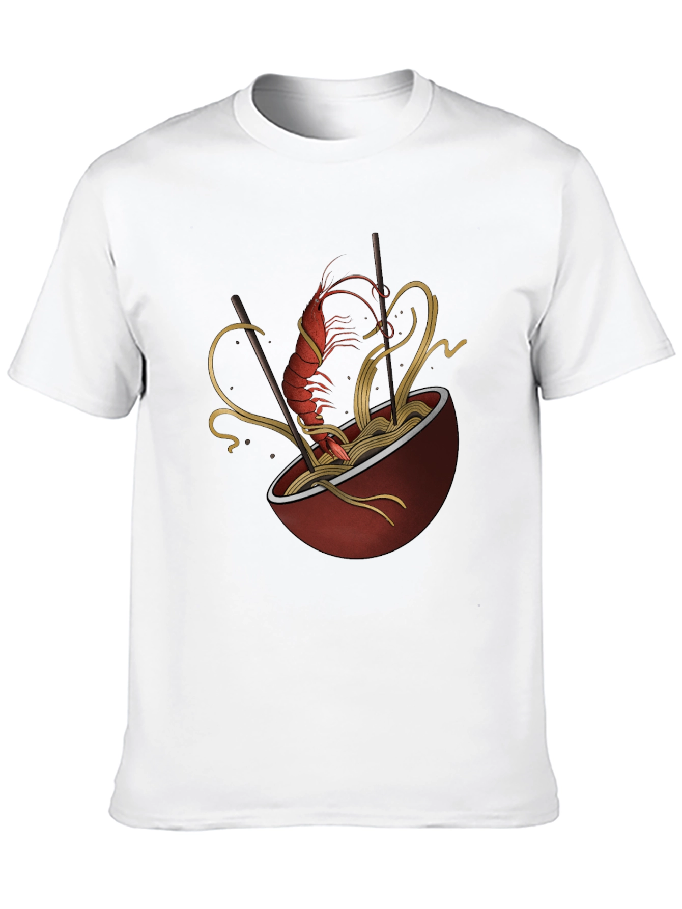 Shrimp Ramen Graphic T-Shirt