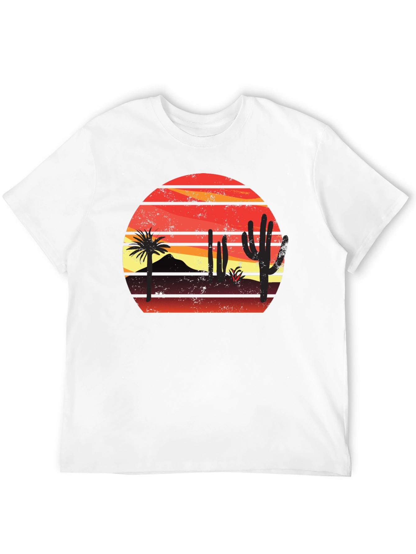 Sunset Desert Graphic T-Shirt