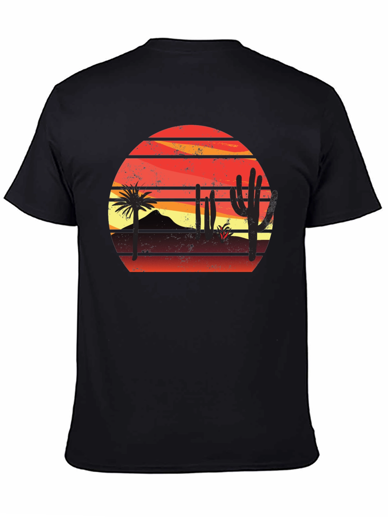 Sunset Desert Graphic T-Shirt