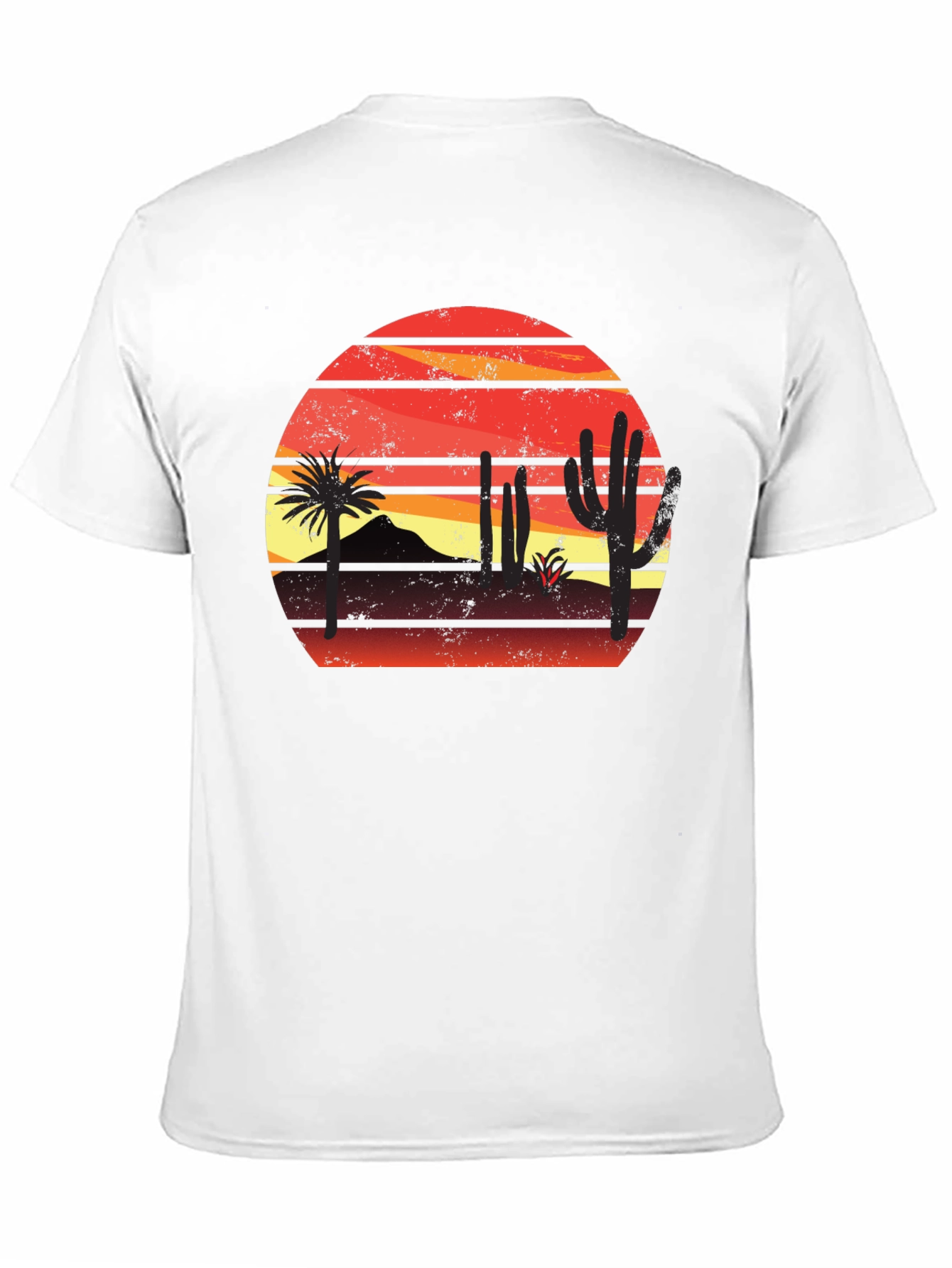 Sunset Desert Graphic T-Shirt