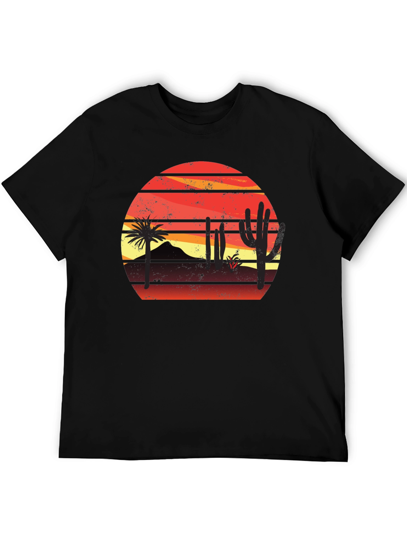 Sunset Desert Graphic T-Shirt