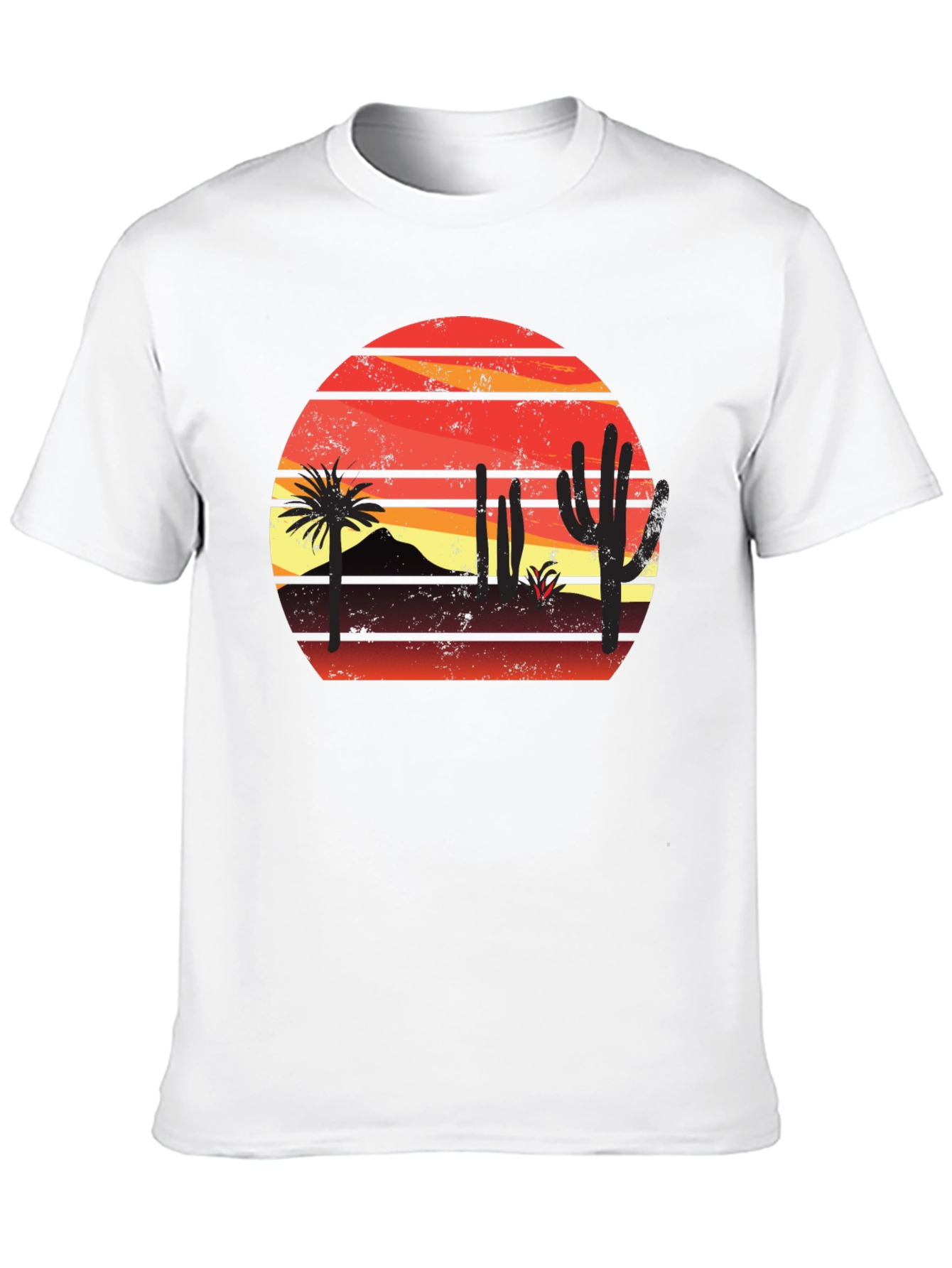 Sunset Desert Graphic T-Shirt