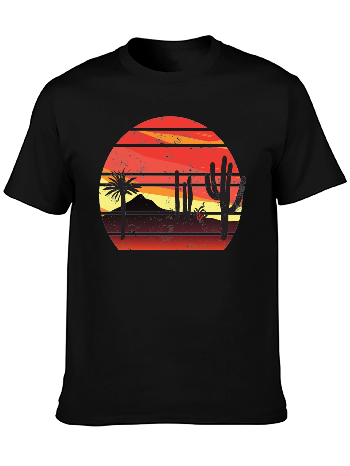 Sunset Desert Graphic T-Shirt
