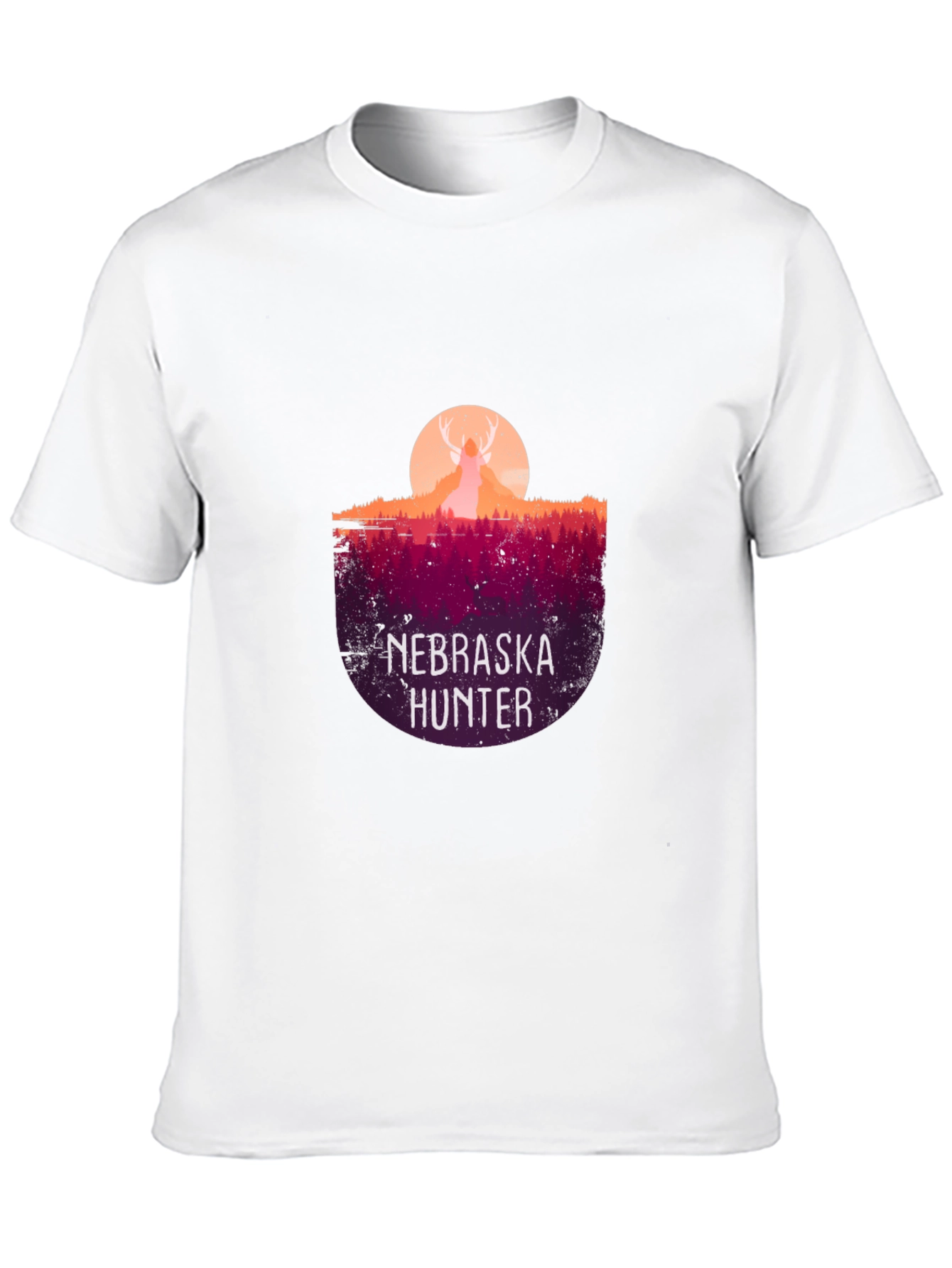 Nebraska Hunter Graphic T-Shirt