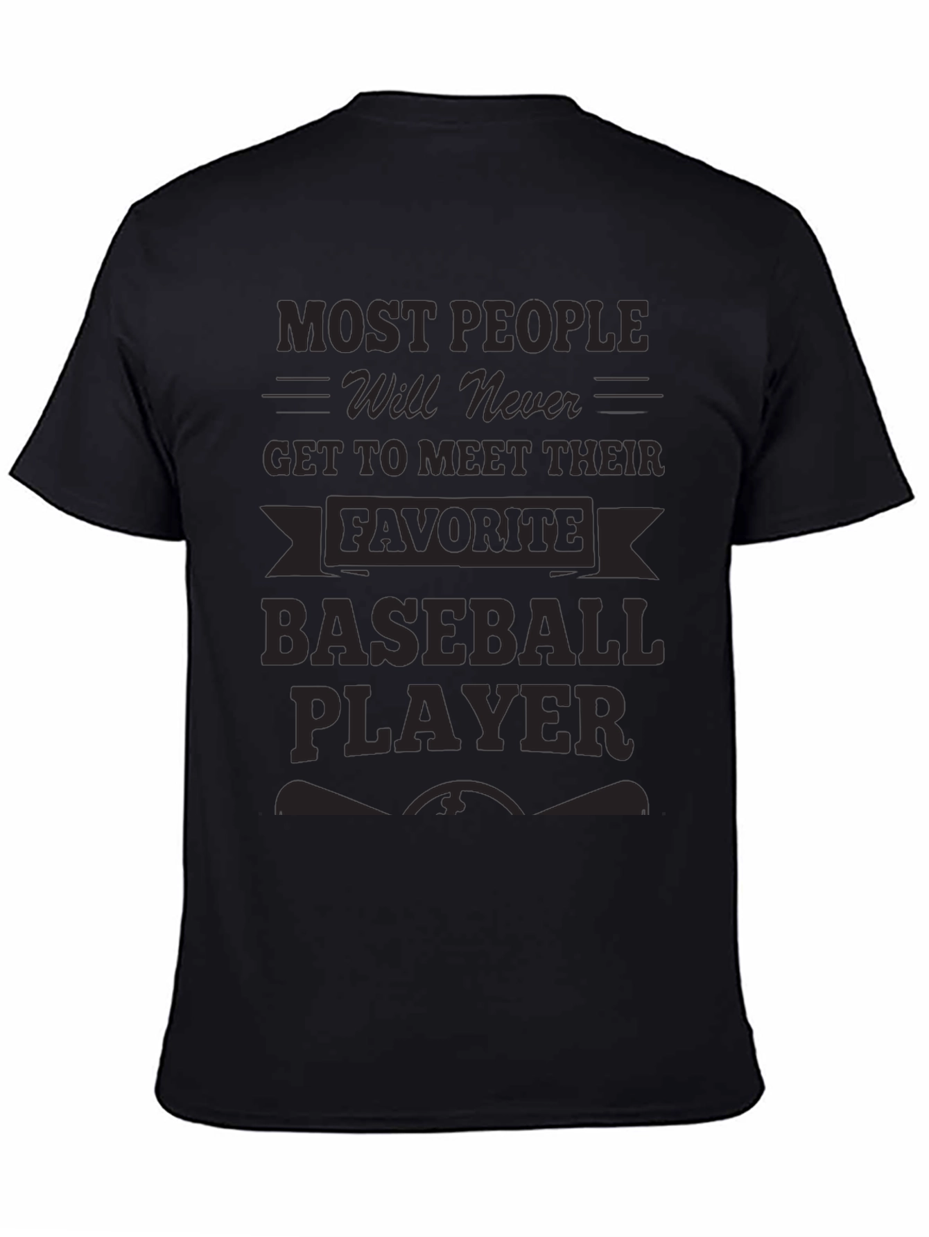 Baseball Player T-Shirt - Fan Apparel