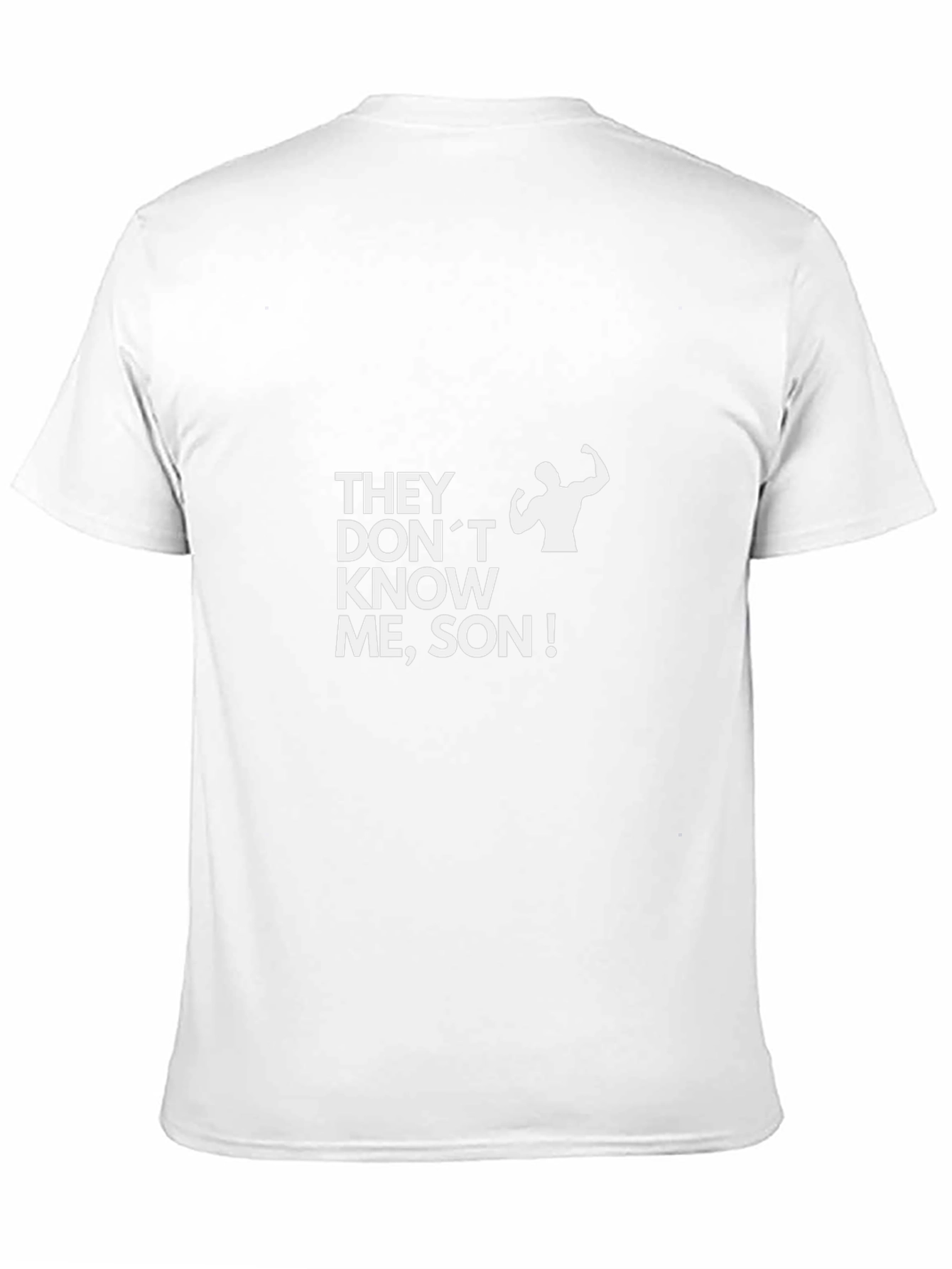 They Dont Know Me Son! Black T-Shirt