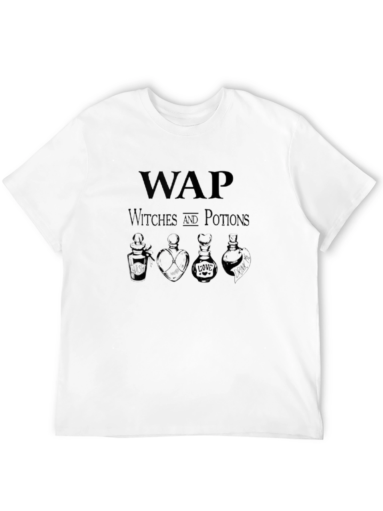 WAP Witches and Potions Black T-Shirt