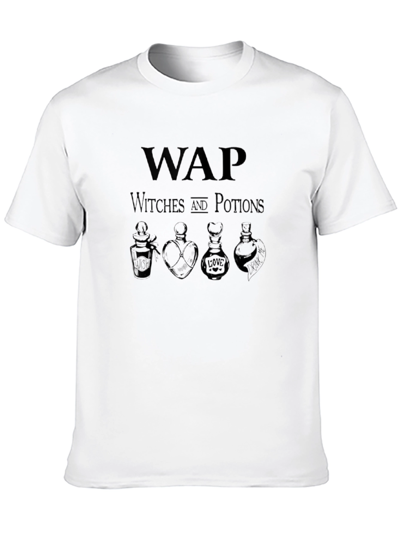 WAP Witches and Potions Black T-Shirt
