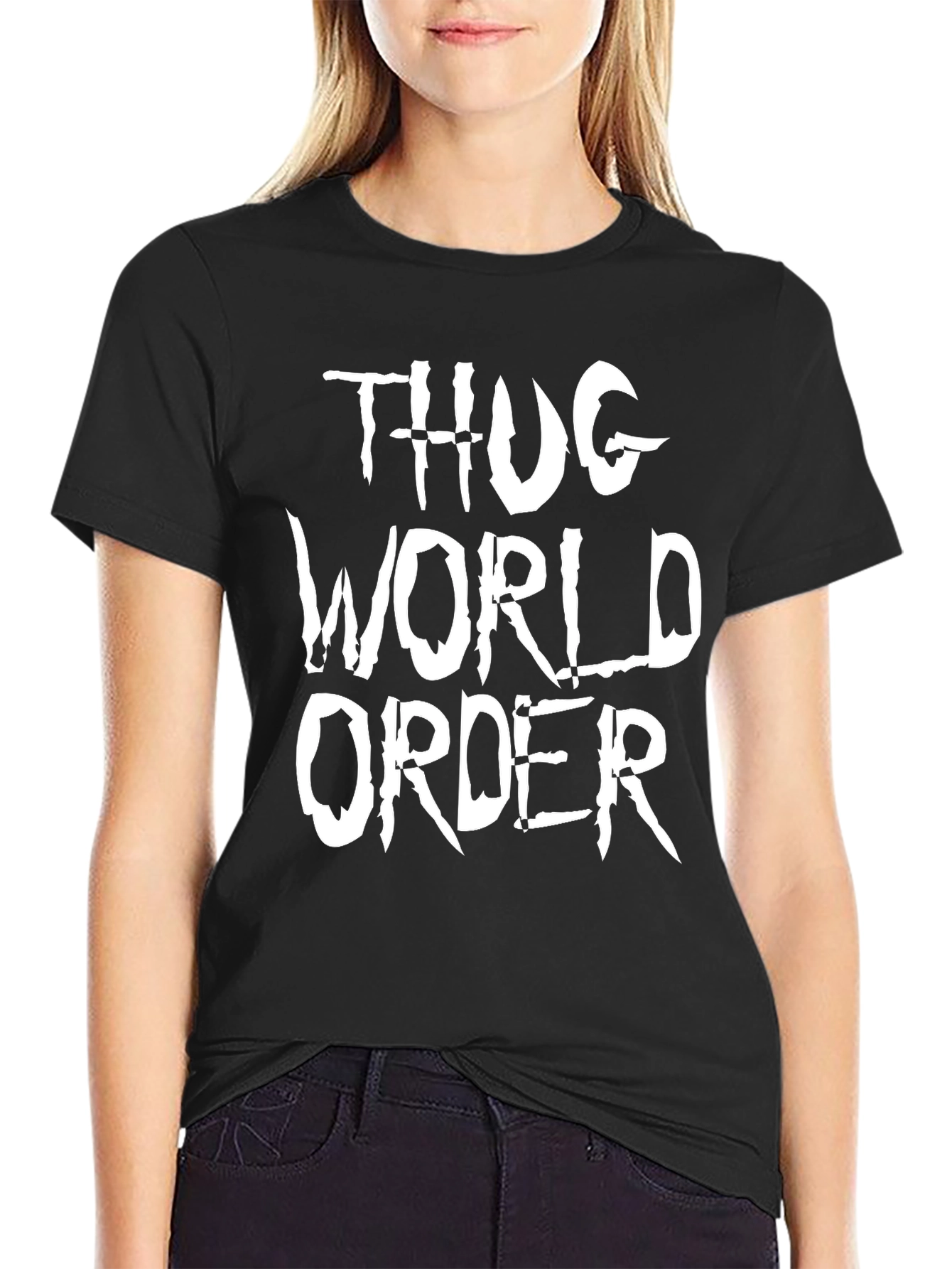 Thug World Order Graphic T-Shirt