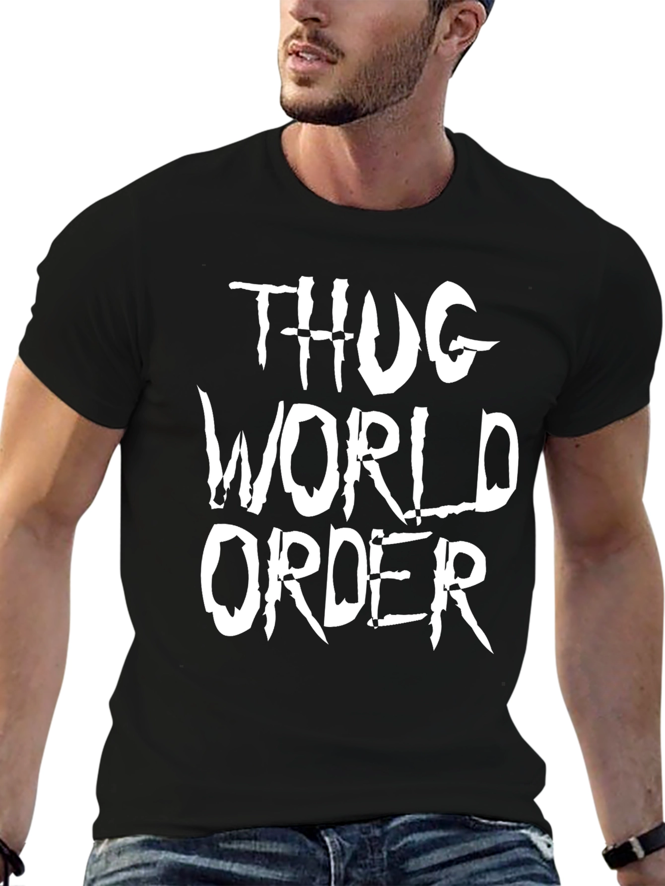 Thug World Order Graphic T-Shirt