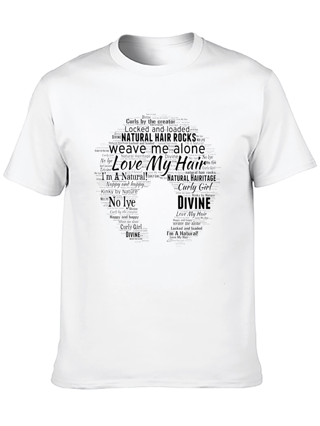 Natural Hair Rocks Tee - Love My Hair Shirt