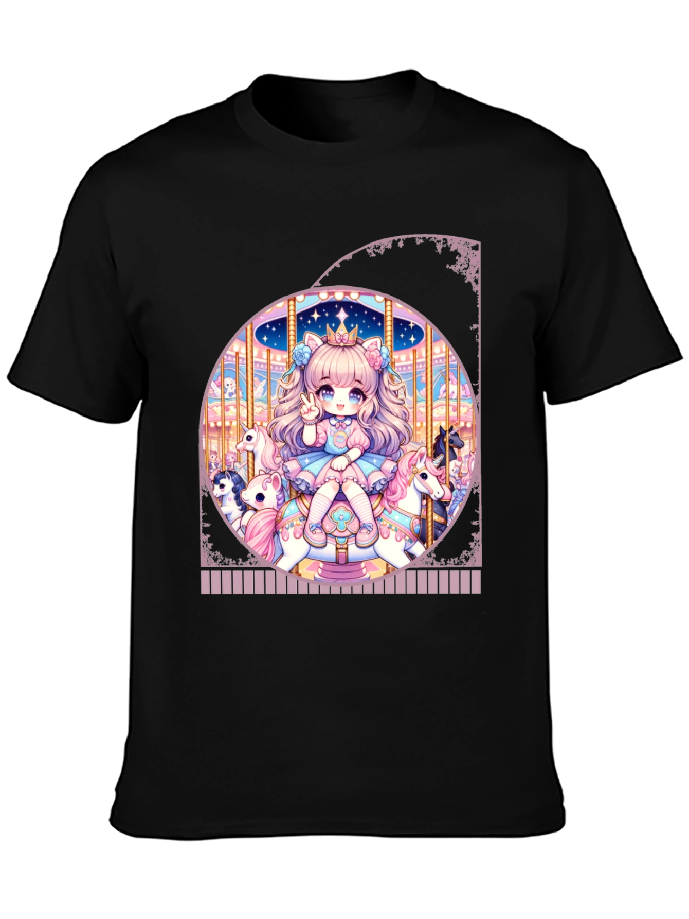 Anime Carousel T-Shirt