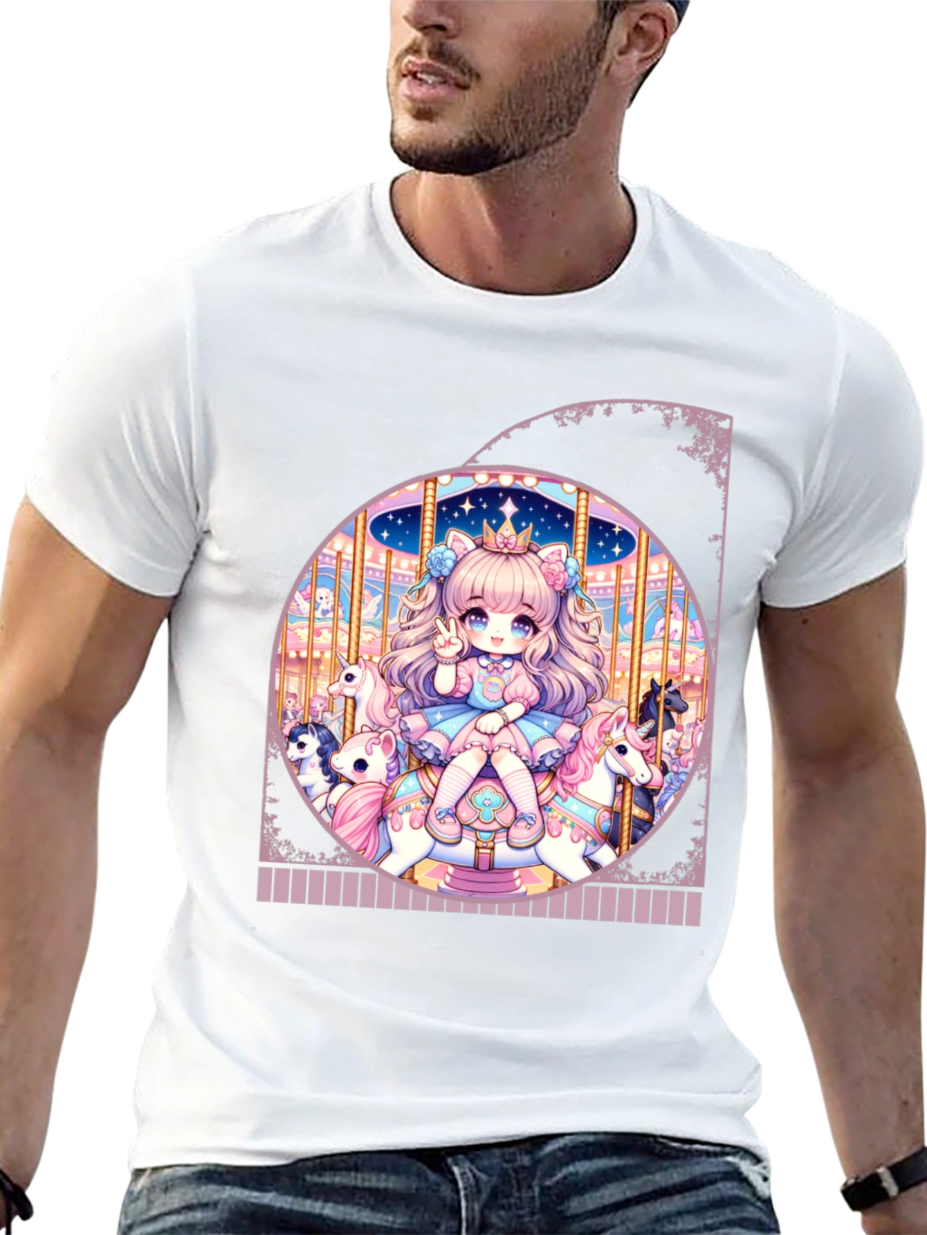 Anime Carousel T-Shirt