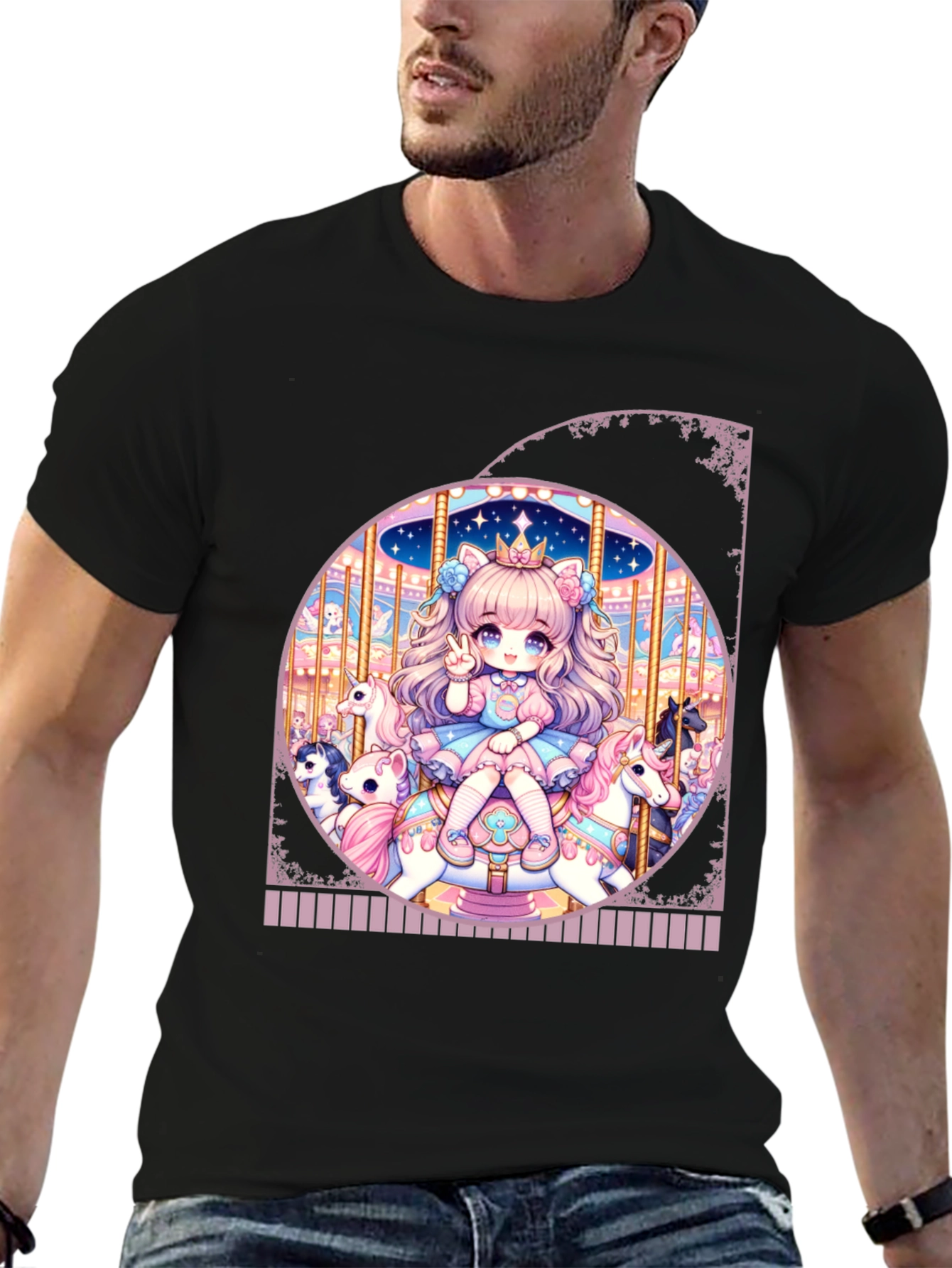 Anime Carousel T-Shirt