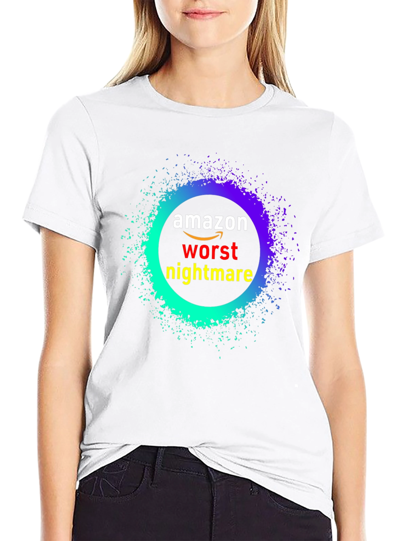Amazon Worst Nightmare Graphic Tee - Black