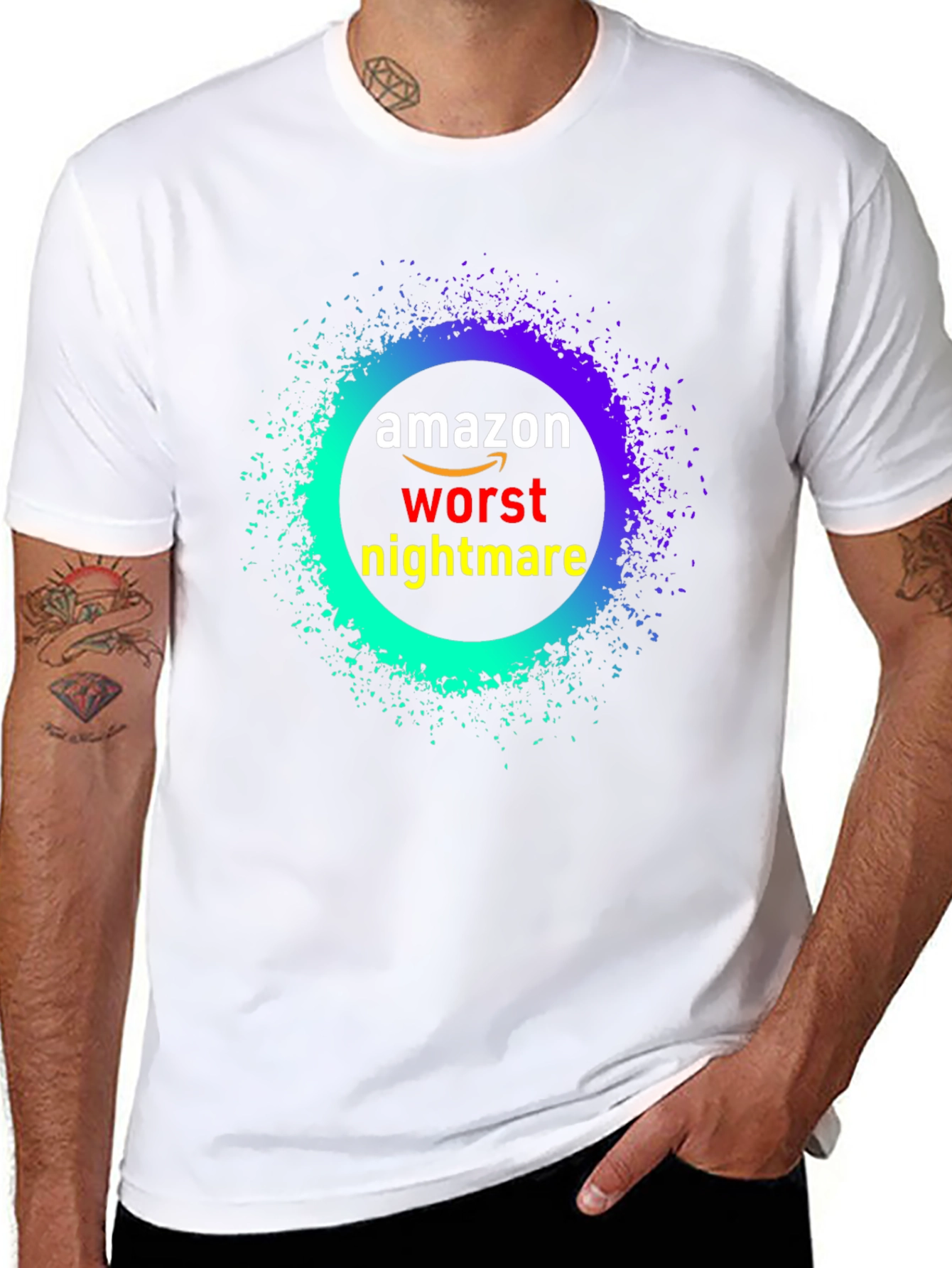 Amazon Worst Nightmare Graphic Tee - Black