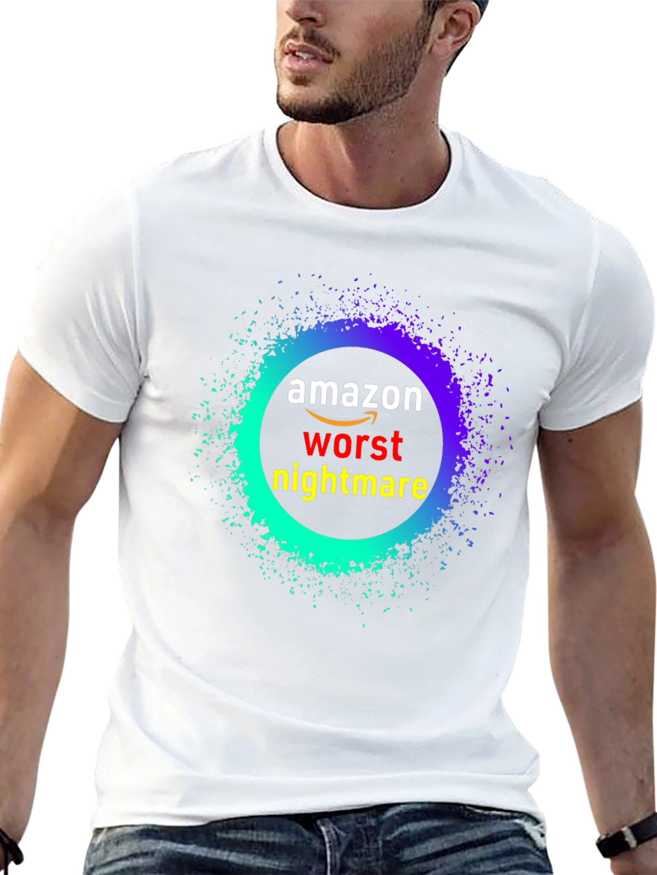 Amazon Worst Nightmare Graphic Tee - Black