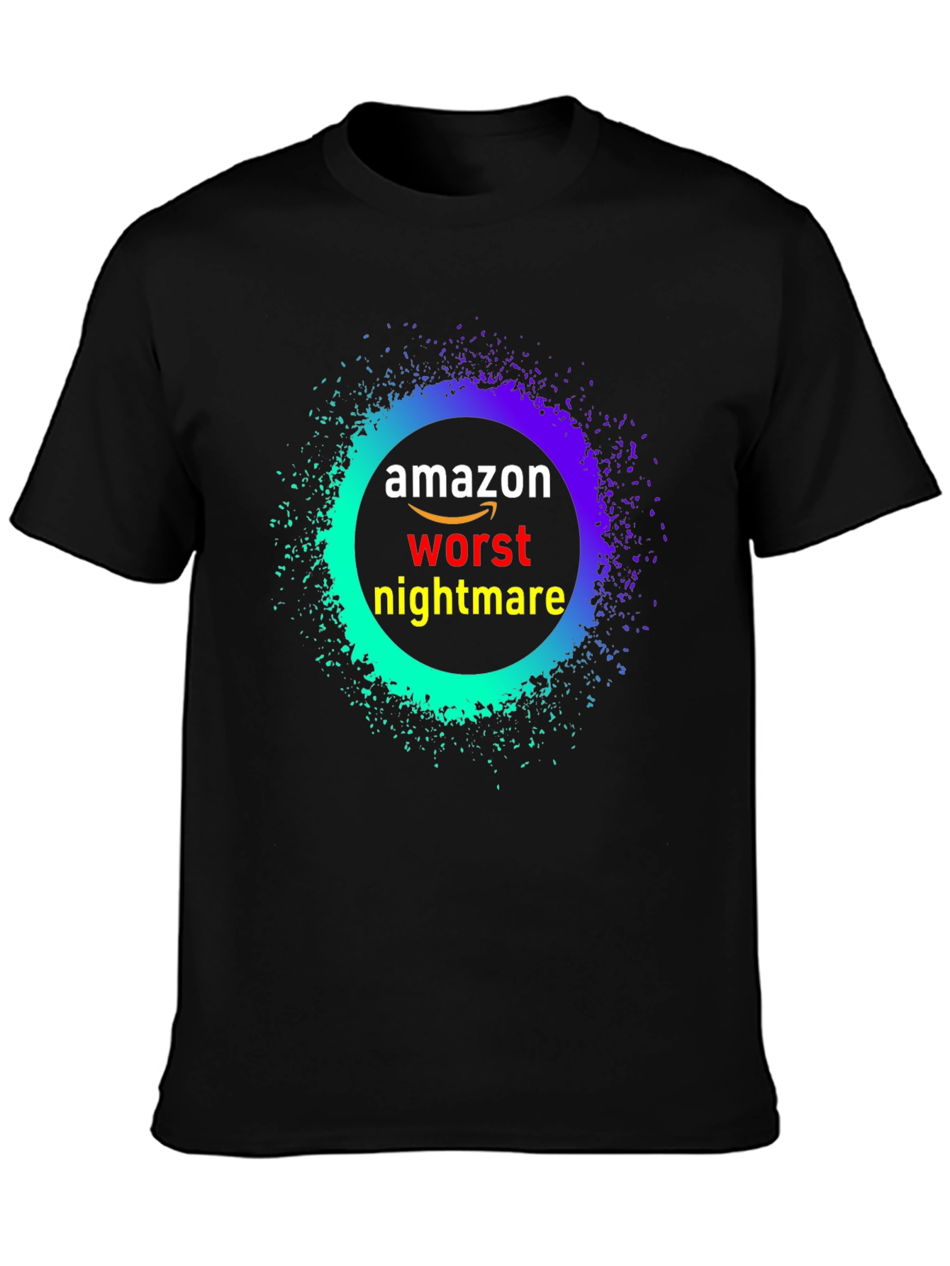 Amazon Worst Nightmare Graphic Tee - Black