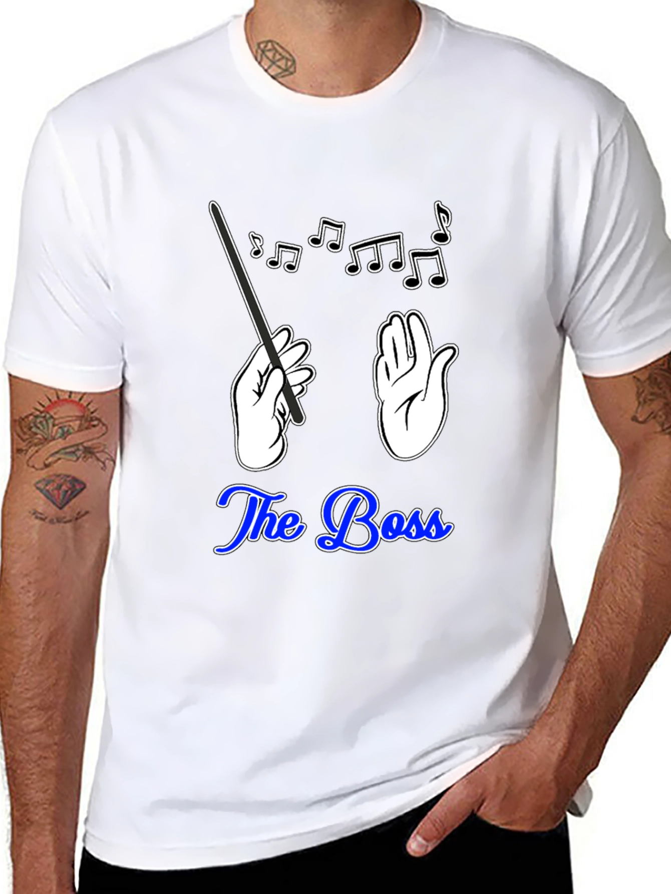 The Boss Music Conductor T-Shirt