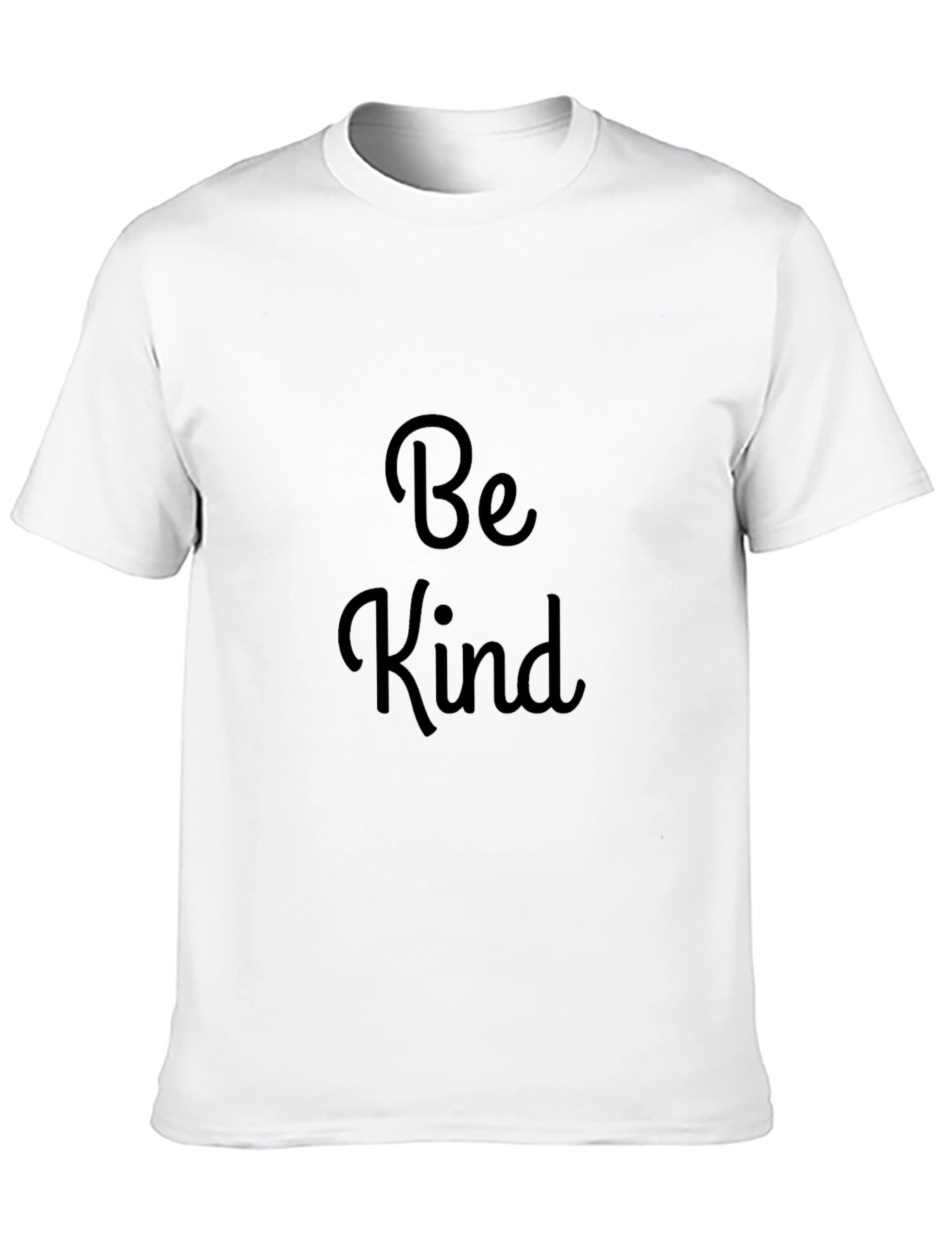 Be Kind Black T-Shirt - Soft & Stylish