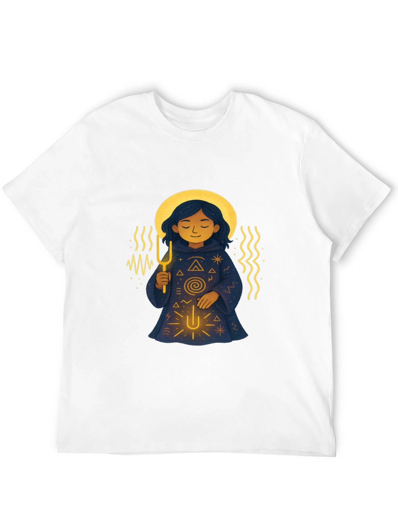 Stylish Graphic Print Black T-Shirt