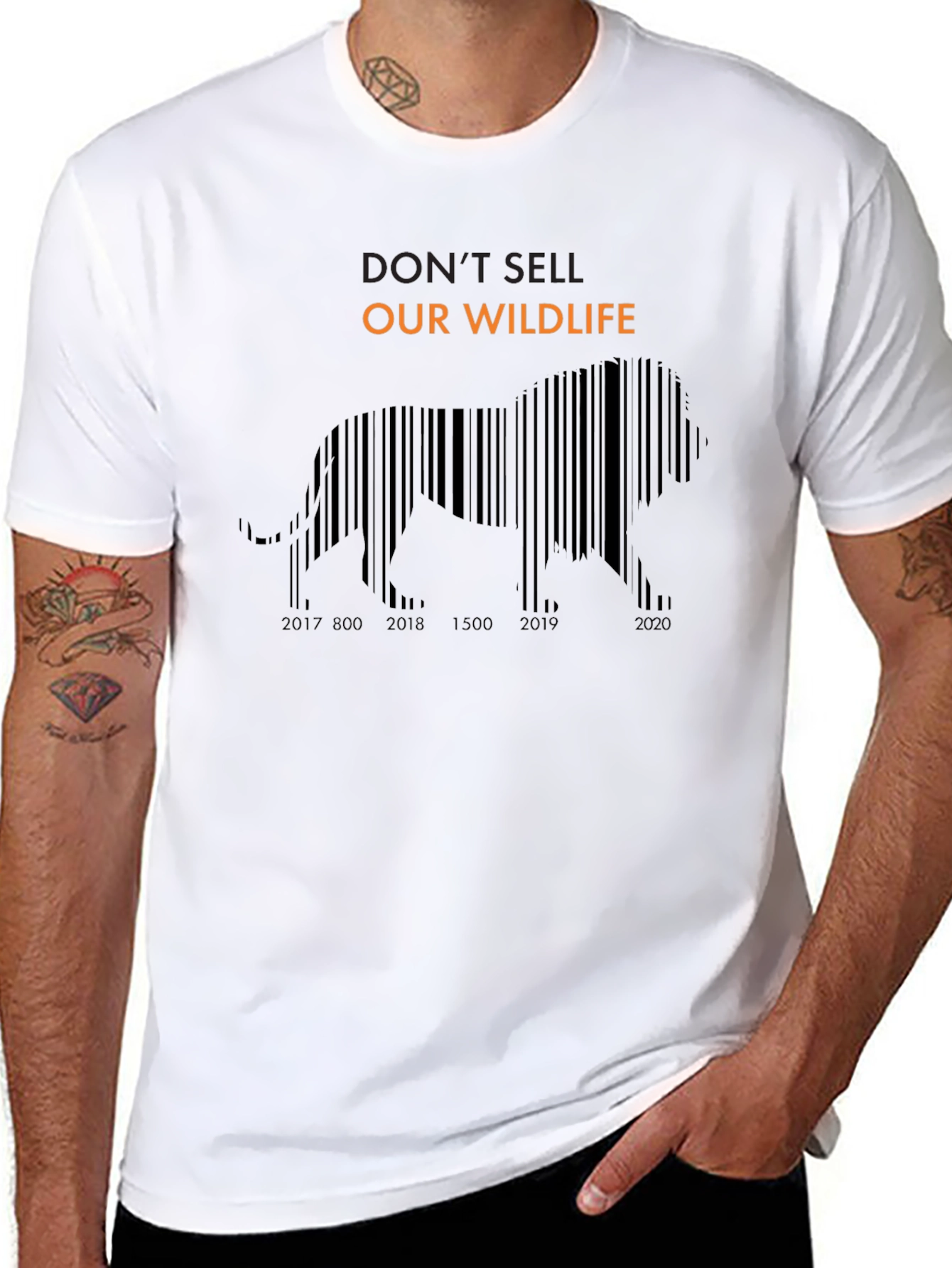 Wildlife Lion Conservation T-Shirt