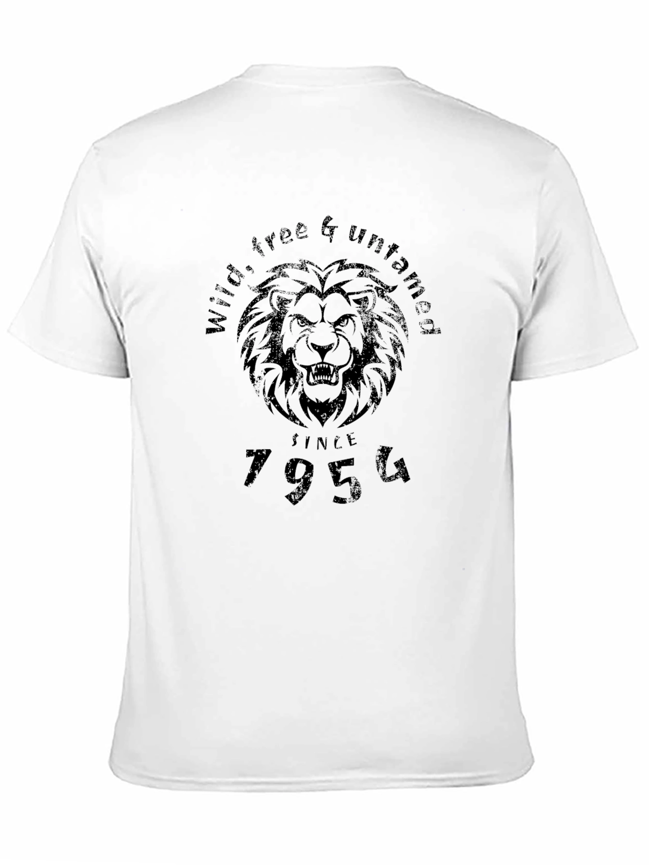 Wild Free & Untamed Lion Graphic Tee