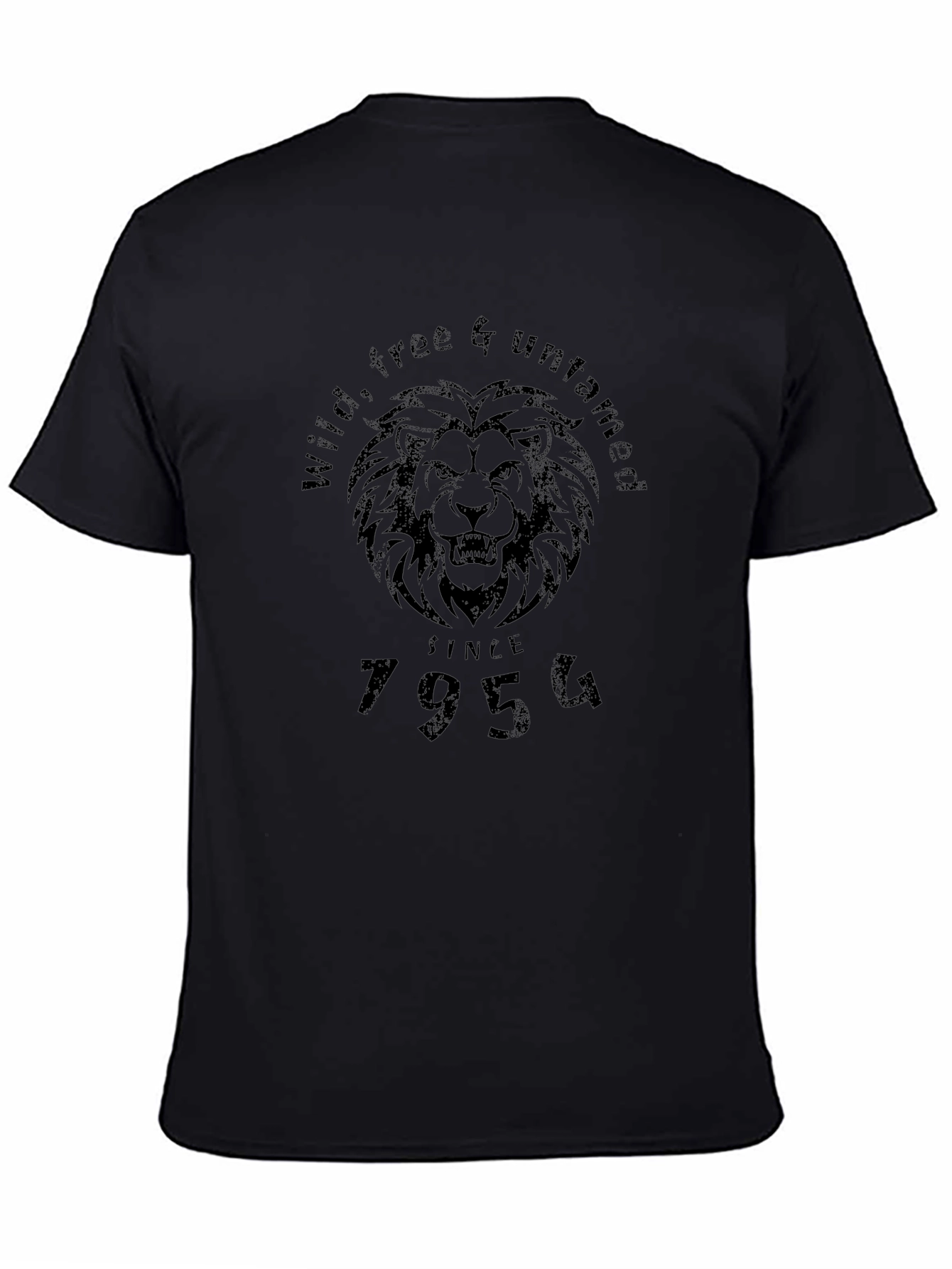 Wild Free & Untamed Lion Graphic Tee