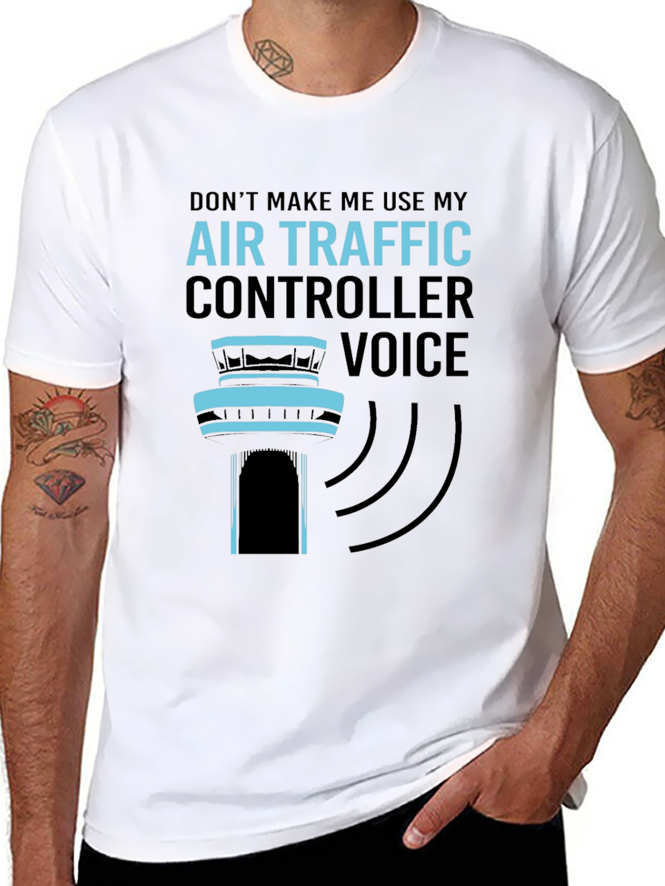 Air Traffic Controller Voice T-Shirt