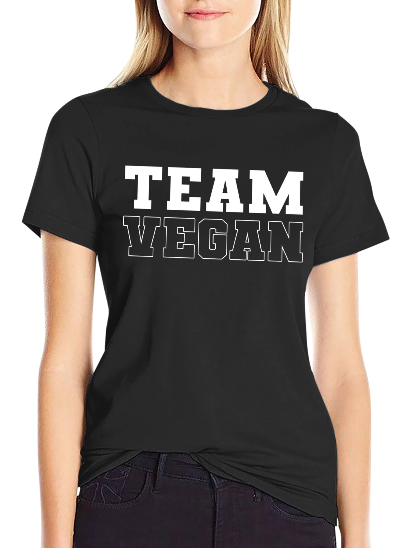 Team Vegan T-Shirt - Bold Statement Tee