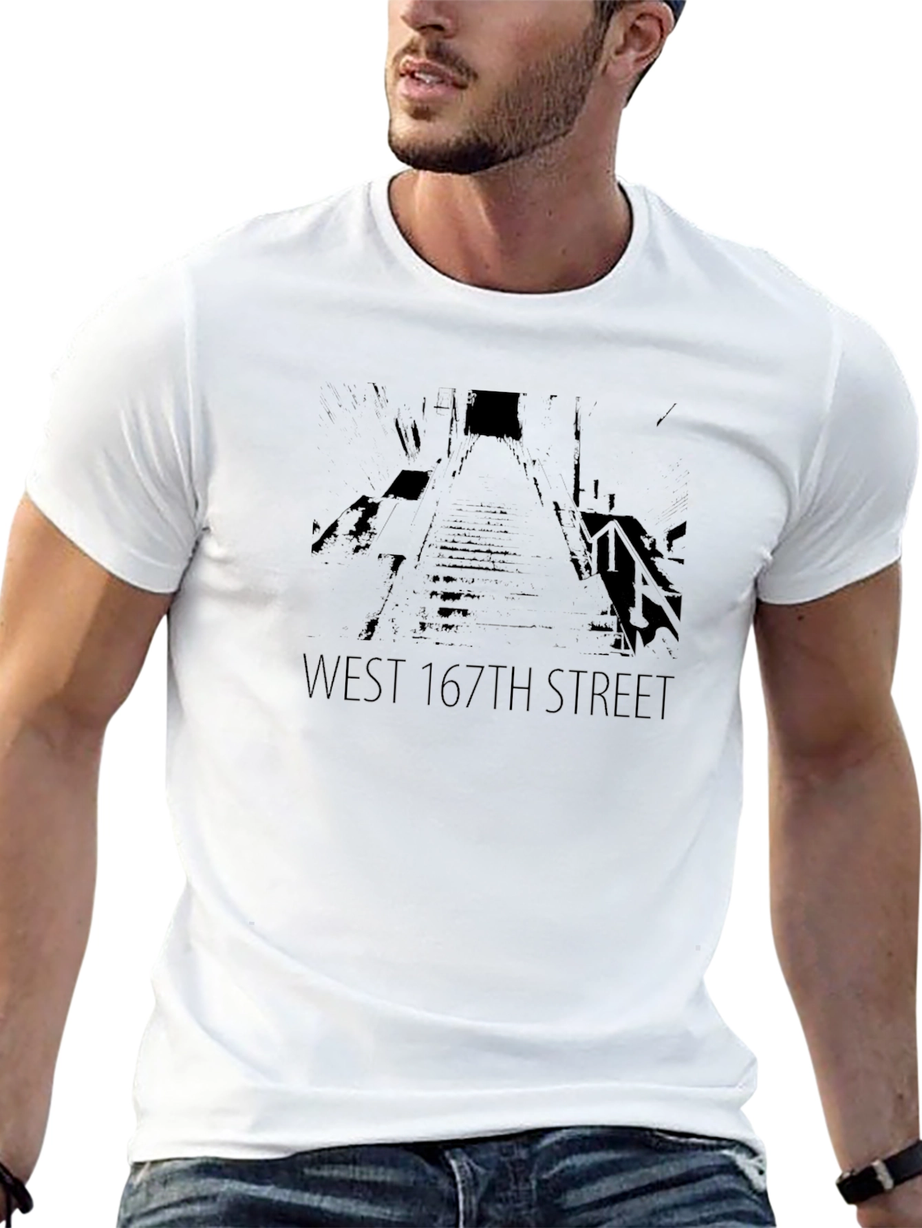 West 167th Street Graphic Tee - Urban Style