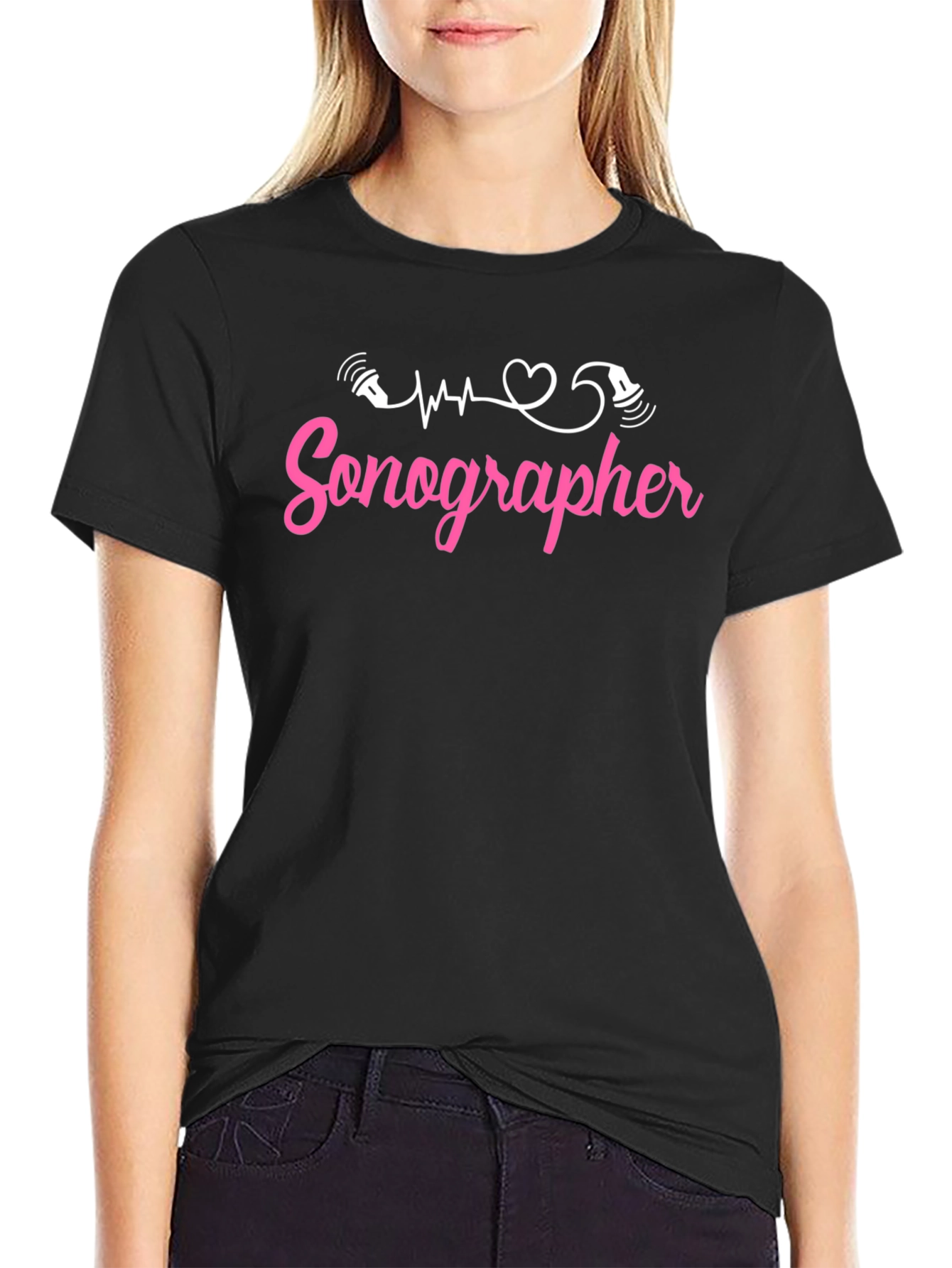 Sonographer T-Shirt - Medical Professional Apparel