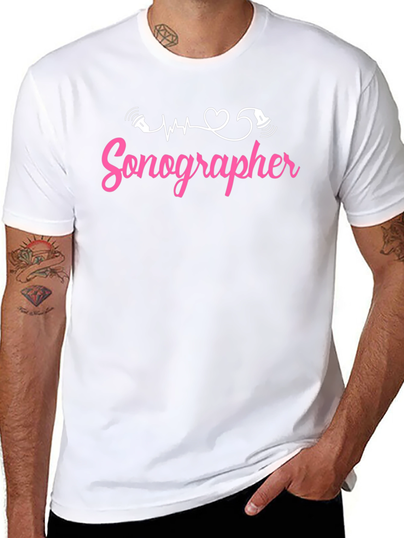 Sonographer T-Shirt - Medical Professional Apparel