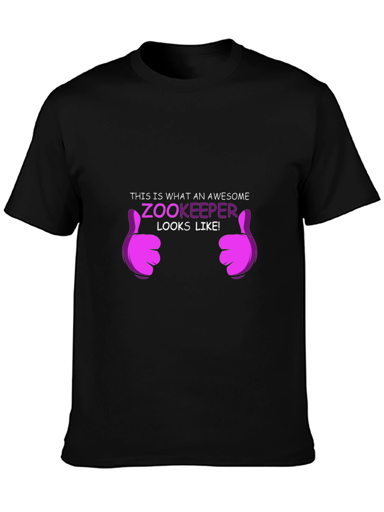 Awesome Zookeeper Graphic T-Shirt