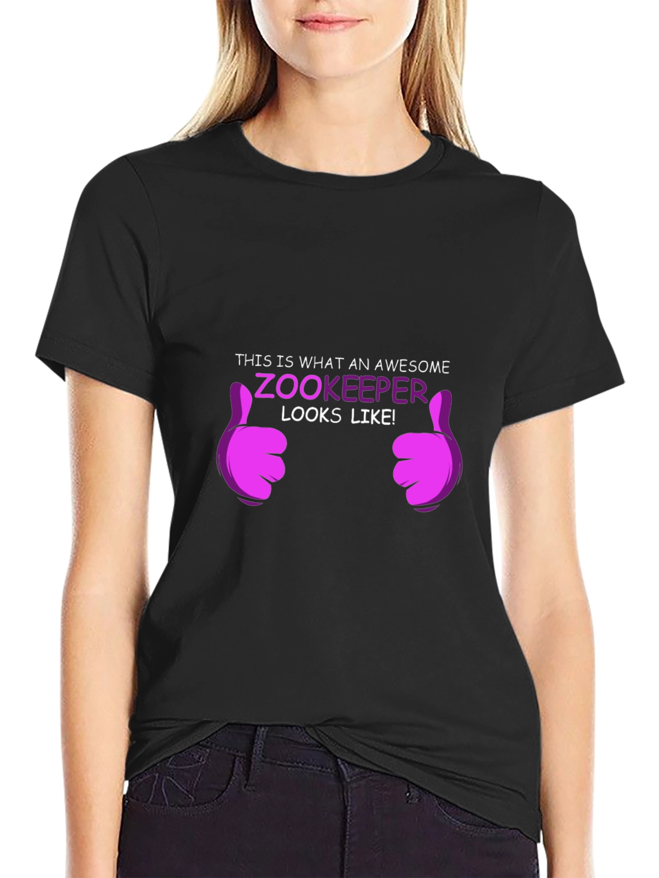 Awesome Zookeeper Graphic T-Shirt