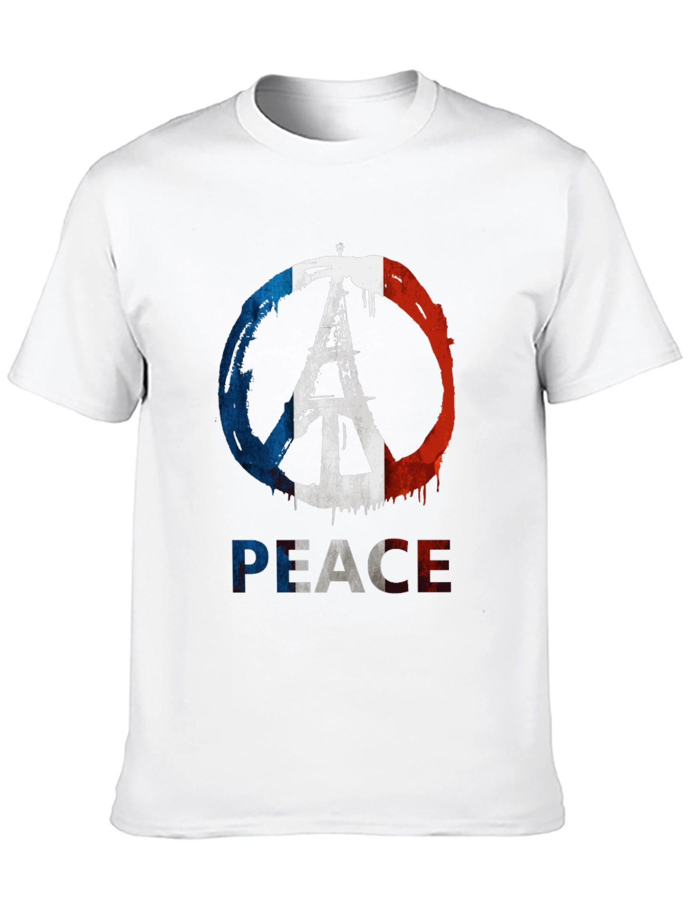 Peace Paris Eiffel Tower T-Shirt