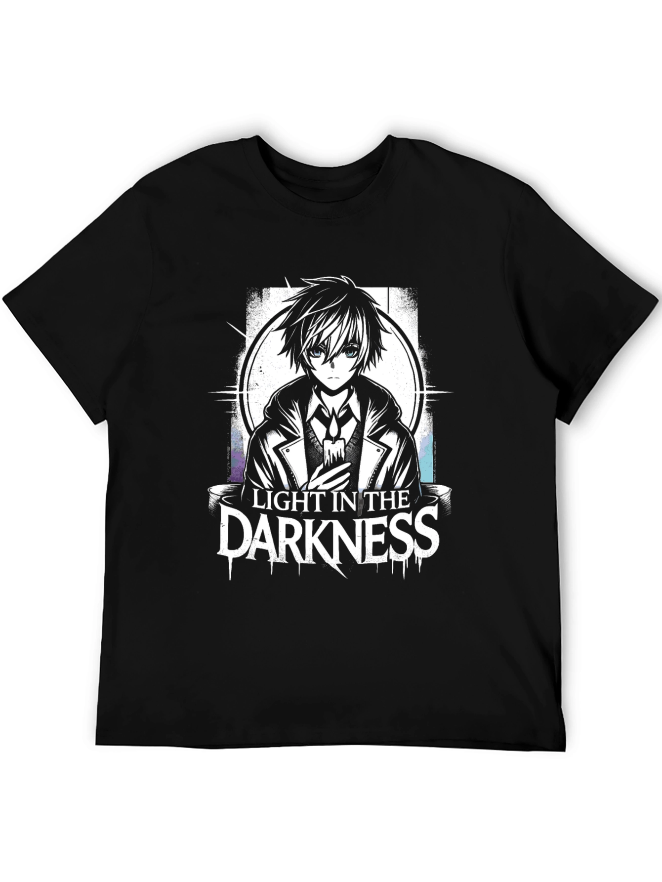 Anime Light in the Darkness Graphic T-Shirt