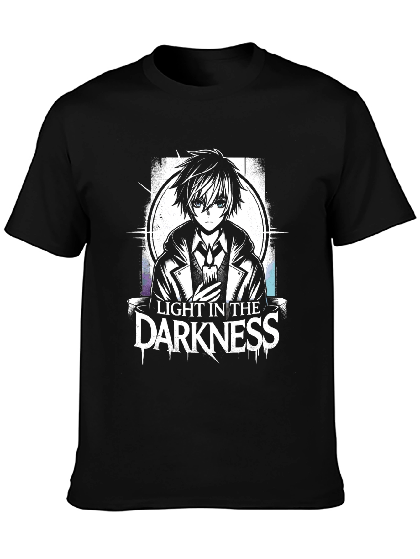 Anime Light in the Darkness Graphic T-Shirt