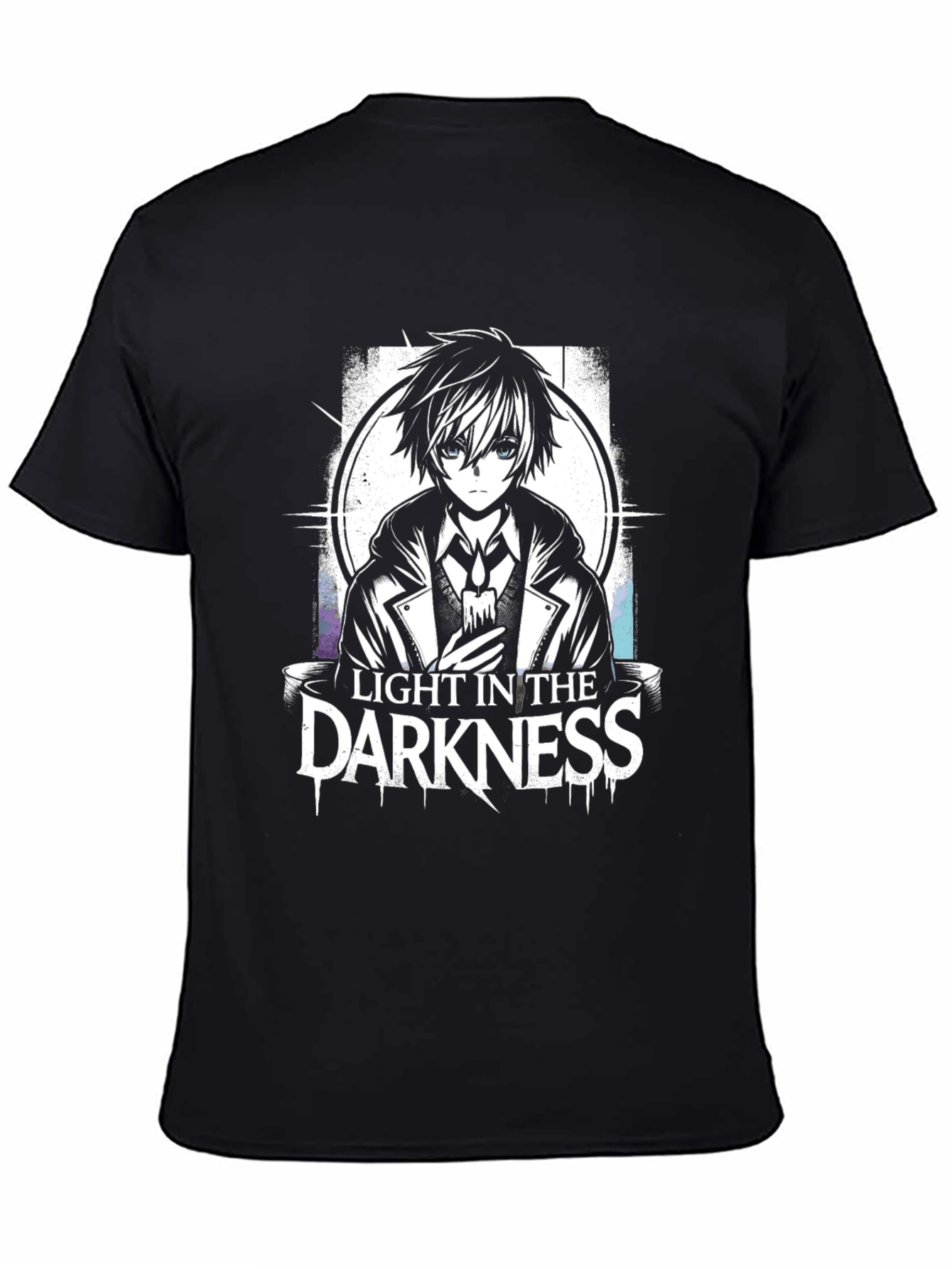 Anime Light in the Darkness Graphic T-Shirt