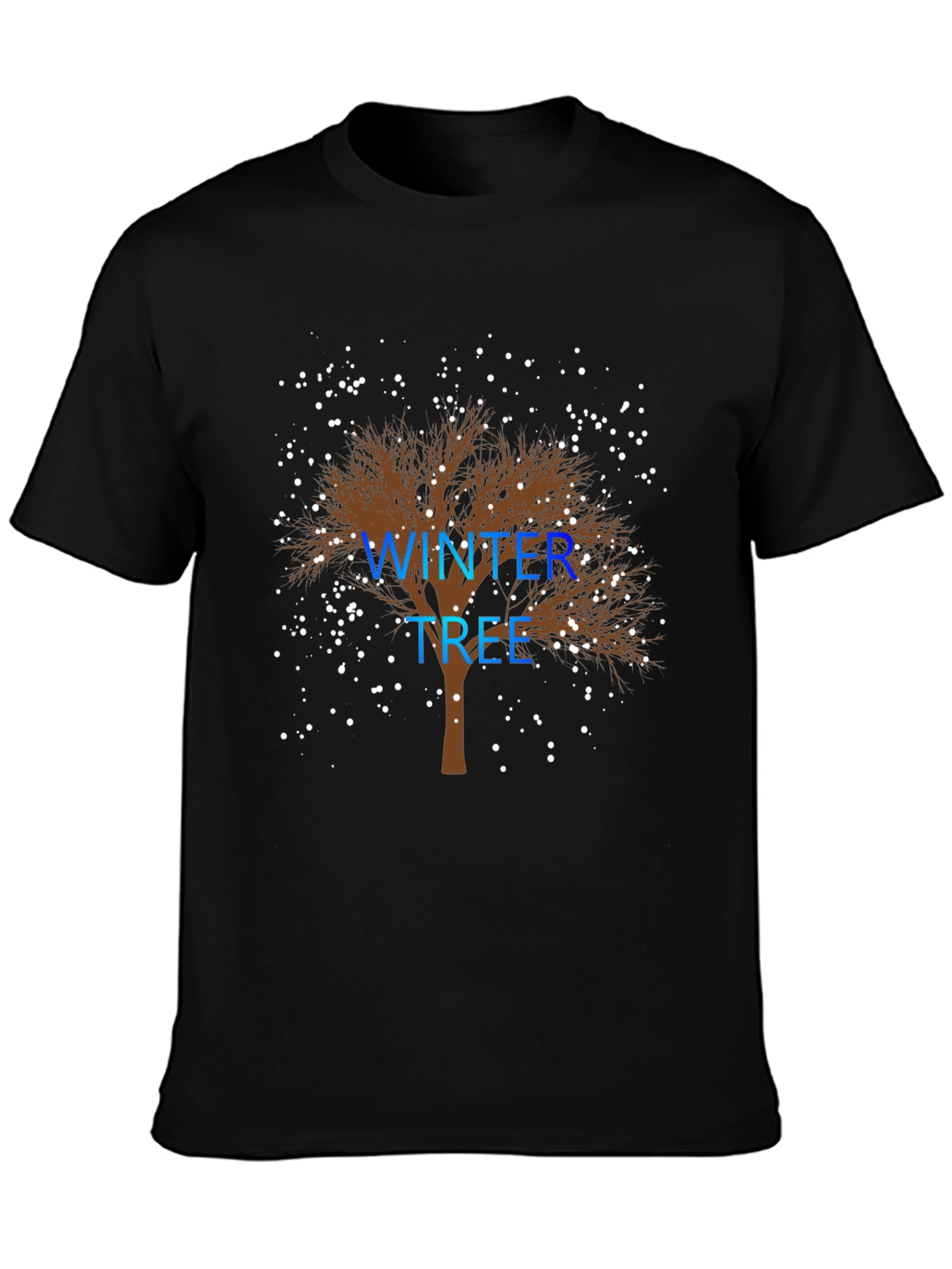 Winter Tree Graphic T-Shirt