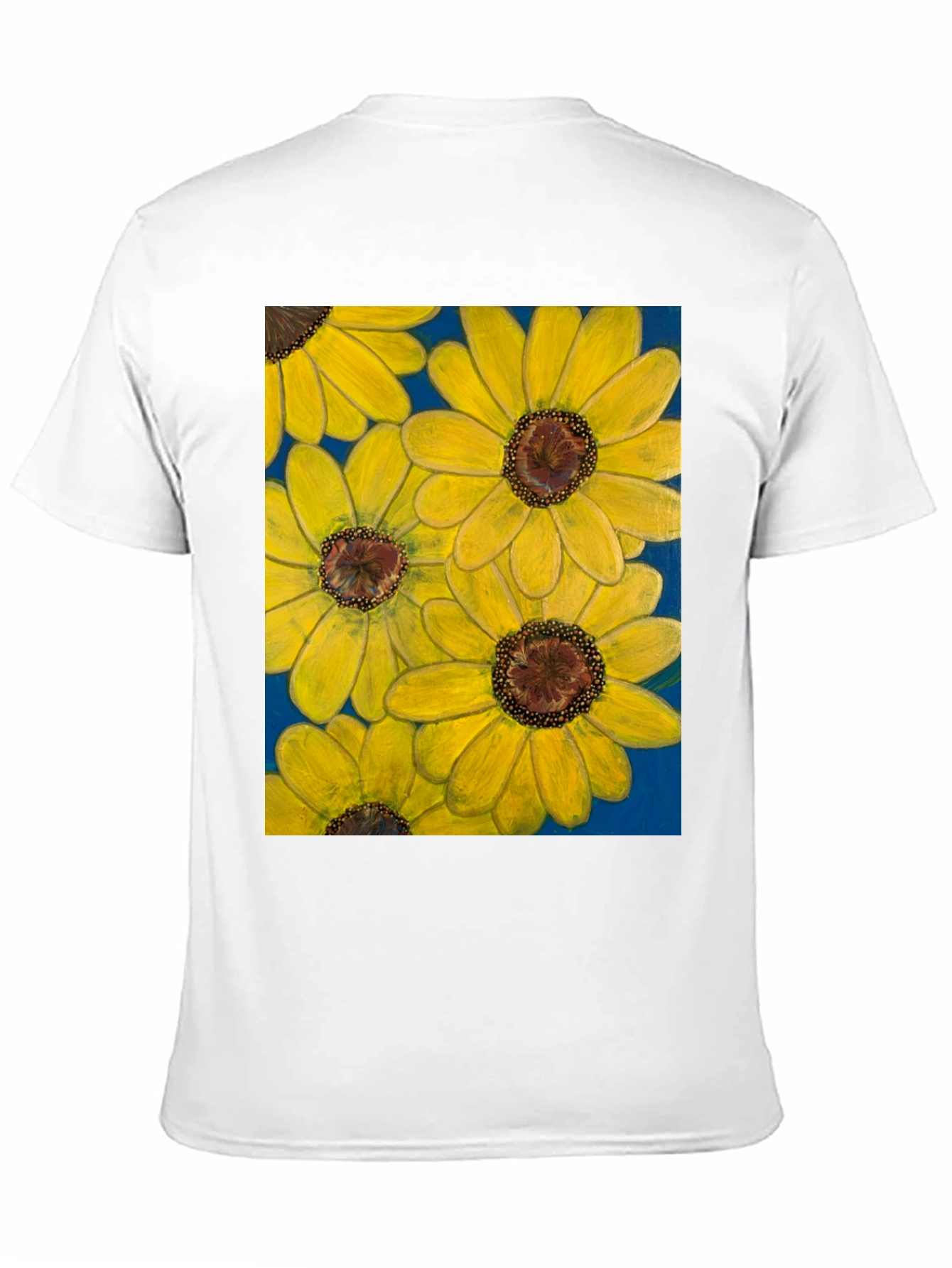 Sunflower Floral Print T-Shirt