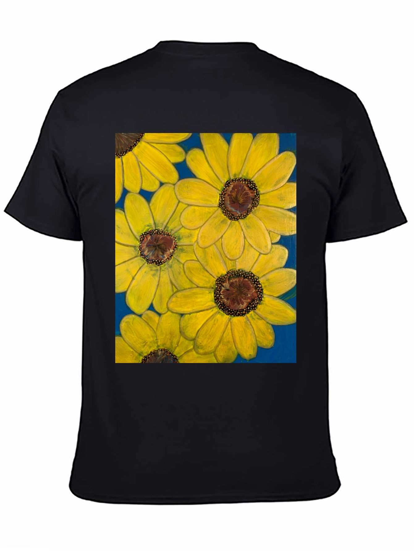 Sunflower Floral Print T-Shirt